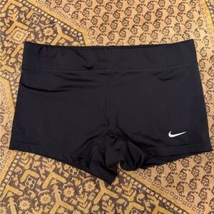 Nike Dri-fit 2" inseam Women's Black Shorts, M
